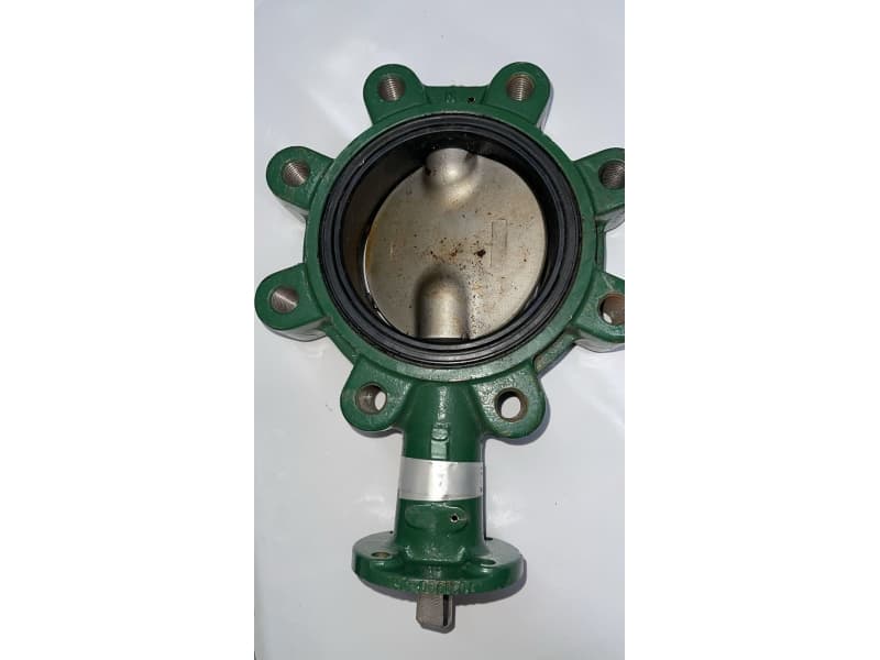 DEMCO Series NE-C lug butterfly valve — 5″ unit shown
