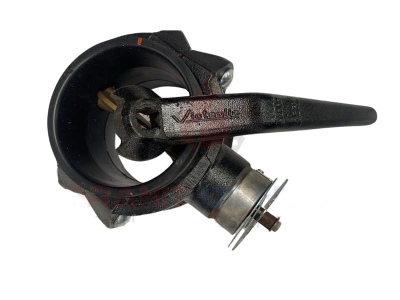 Victaulic Series 700 3″ grooved butterfly valve with lever handle